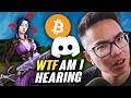 Crazy crypto guy speaks in my ear while I play caitlyn