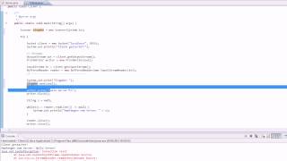 Java - Eingabe im Client (Scanner) Chat #4 [TuTCube] [GER]
