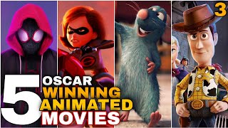 TOP 5 Oscar Winning Animated Movies On Disny Plus Hotstar & Netflix in Hindi | Part-3 | The N5