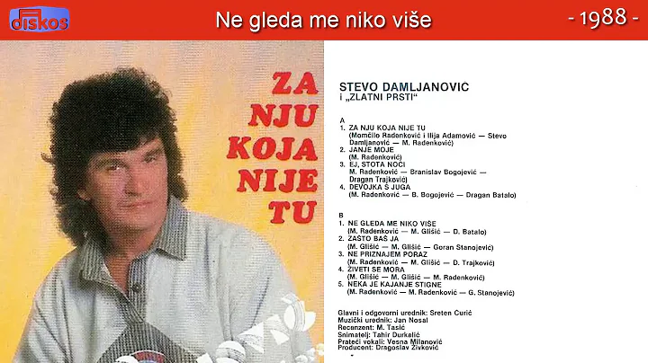 Stevo Damljanovic - Ne gleda me niko vise - (Audio 1988)