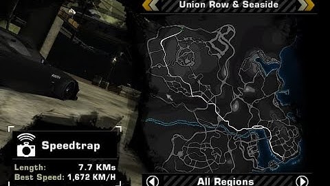 NFS MW l Union row & Seaside (speedtrap) no nos