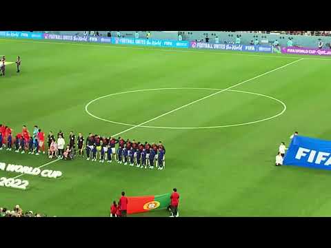 Korea Republic vs Portugal - Qatar World Cup 2022 - Players Entrance and Anthems