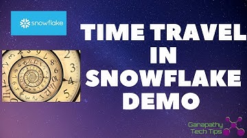 Snowflake Time Travel - Demo