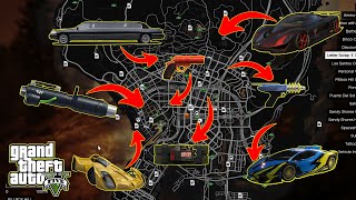 GTA 5 - All New Updated Secret and Rare Cars & Weapon Locations in Story Mode (XBOX, PC, PS4, PS5)