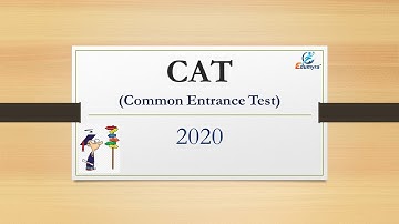 CAT 2020-Eligibility Criteria, Important Dates, Registration Fees 2020