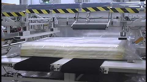 Latex and Foam Auto-Pac™ for Stacks of Latex and Foam Panels - Model 1390FM (Video)