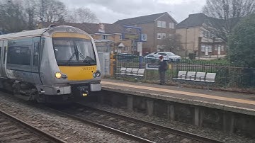 first video of 2025 chiltern railway class 168 passing northolt park for birmingham moor street