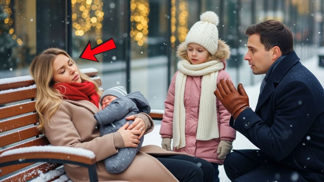 PAPPA, LÅT HENNE BO MED OSS? - MILJONÄRENS DOTTER BER, NÄR HON SER KVINNA PÅ GATAN MED BABY...