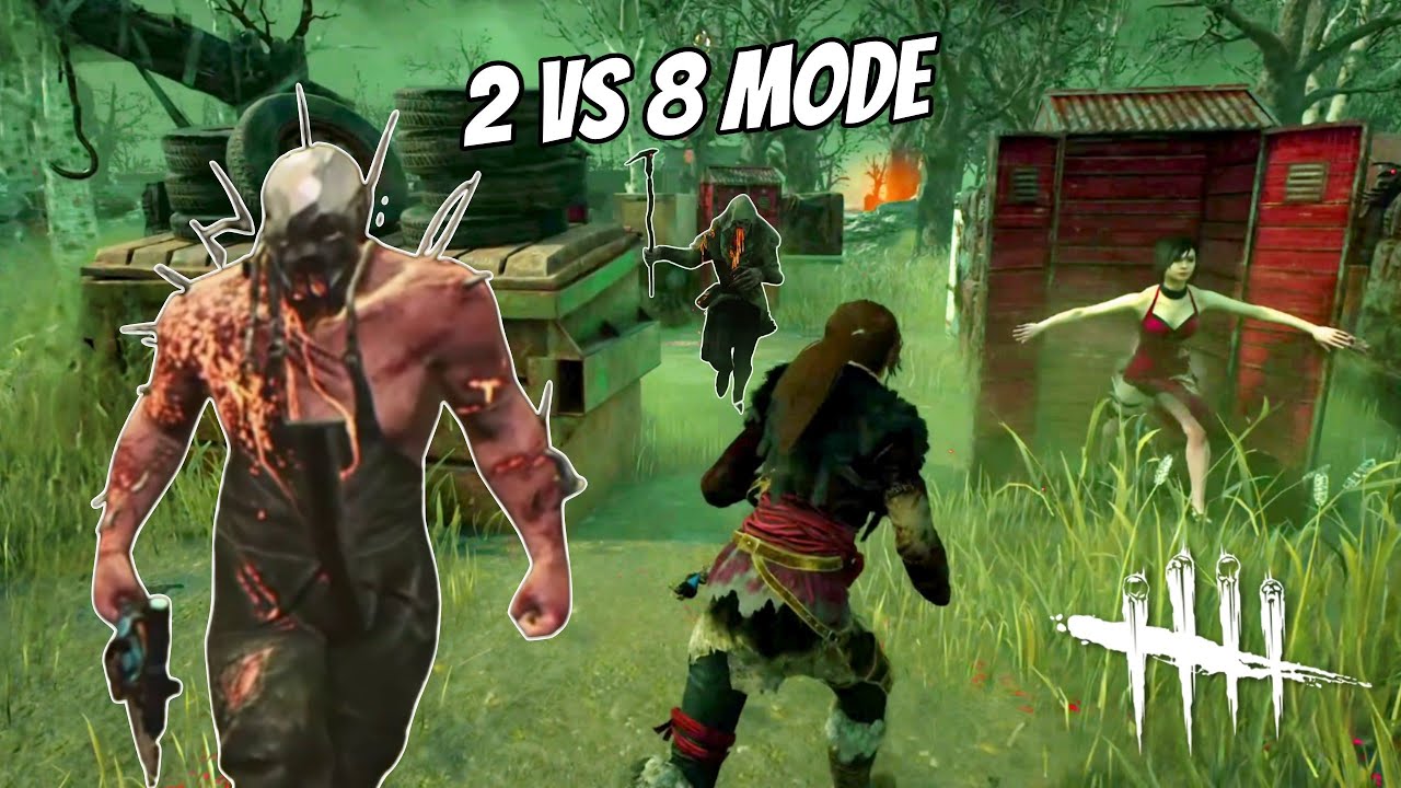 Super Fast Gene Rush In 2 Vs 8 Mode & Surviving The Blight Killer | DBD