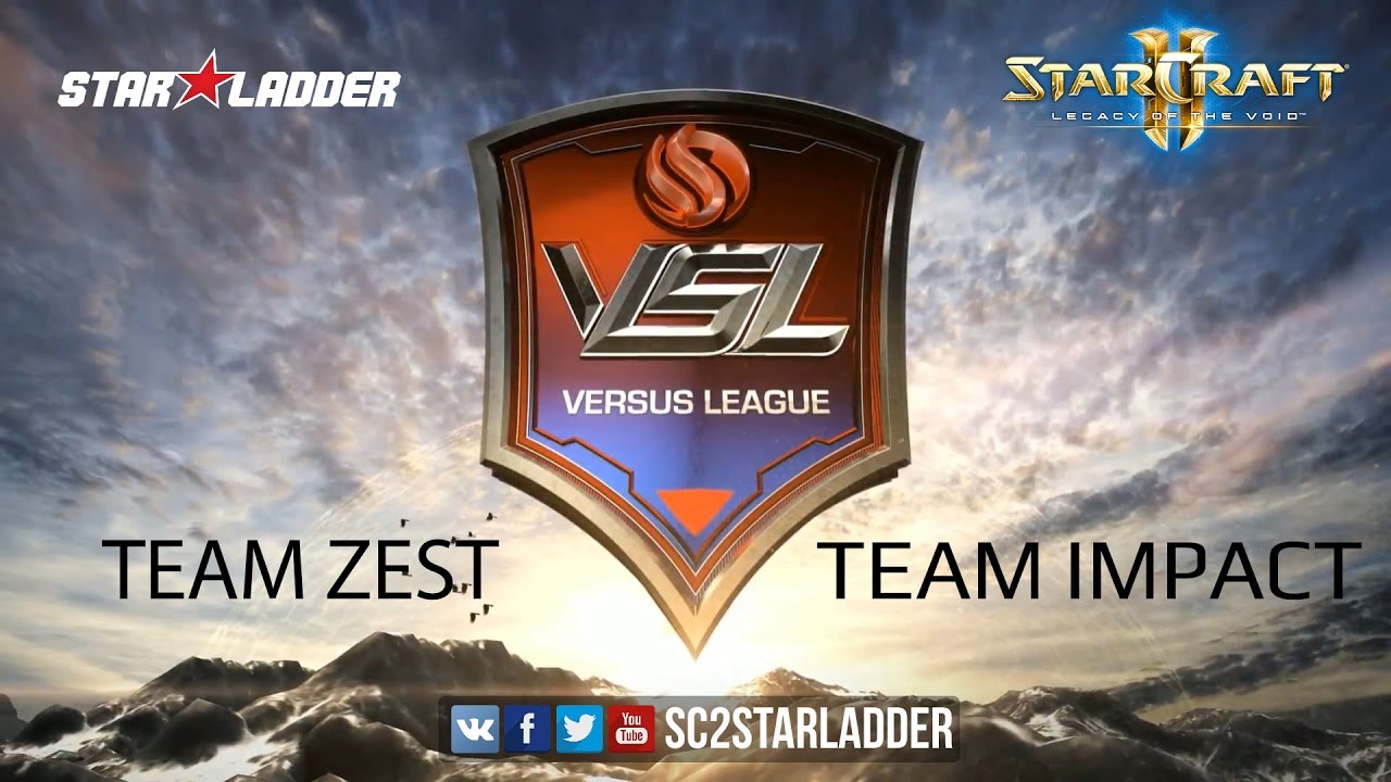 VSL Team League Match 1: Team Zest vs Team Impact - YouTube