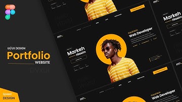 Portfolio Website | UI/UX Design | Figma Tutorial | UI Design Tutorial