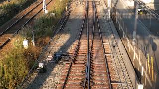 ノーズ可動式ポイント 京急生麦駅