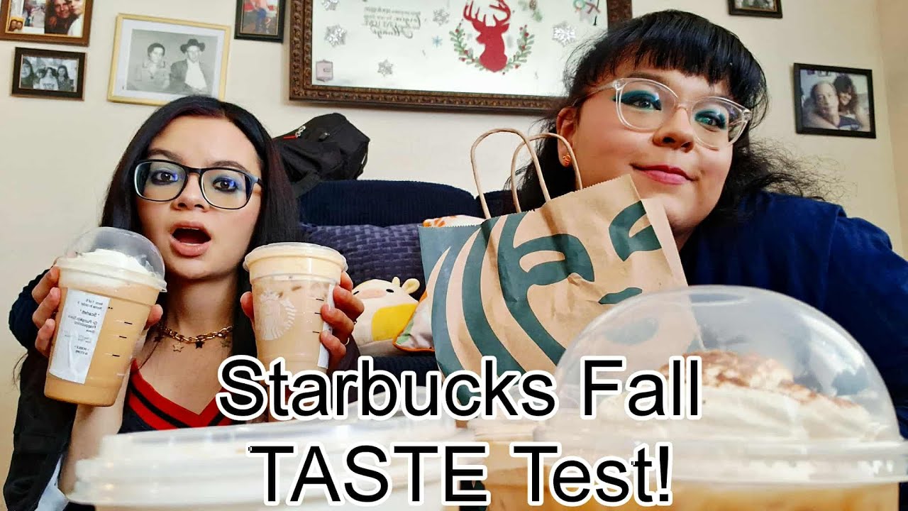 STARBUCKS FALL MENU 2025 TASTE TEST! (new flavors?!)