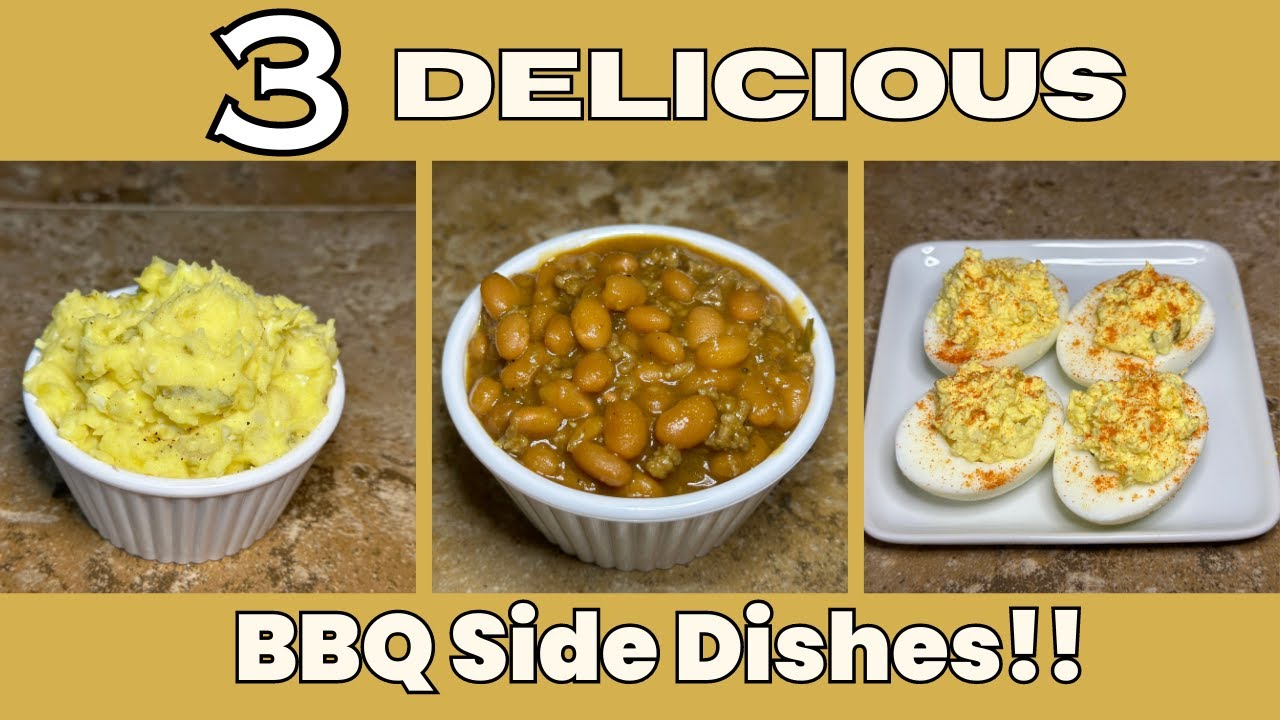 3 AMAZING BBQ SIDE DISHES POTATO SALAD BAKED BEANS DEVILED EGGS 3-amazing-bbq-side-dishes-potato-salad-baked-beans-deviled-eggs