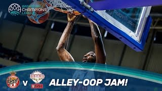 As Monacos Zack Wright With The Alley-Oop To Fofana - Basketball Champions League