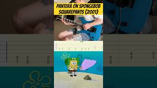 Pre-Hibernation - Pantera (Guitar Cover with TABS) | From The TV Show SpongeBob SquarePants S2 Ep7 Kyle Collins