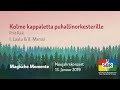 Kolme kappaletta puhallinorkesterille: I. Laulu &amp; II. Marssi - Priit Raik [SBR]