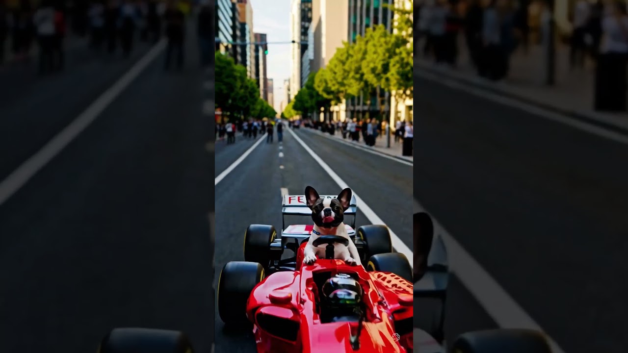 Fastest Pup on Wheels Caught on Camera!