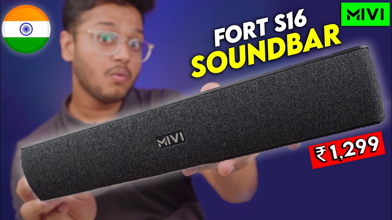 Mivi Fort S16 Soundbar Unboxing & Review ₹1299 16W 2.0 Channel Best