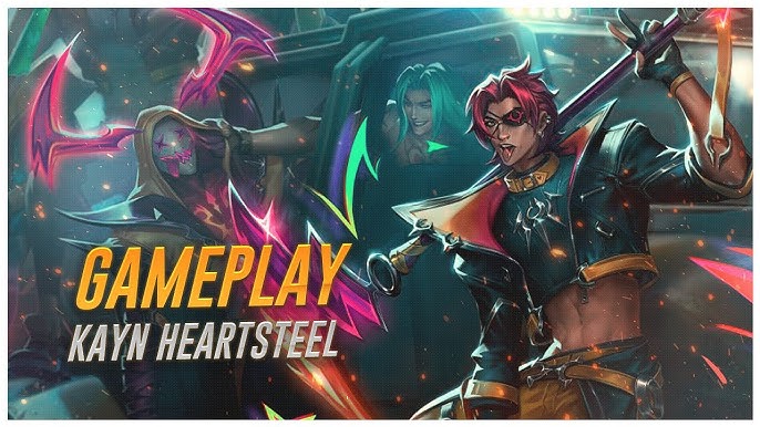 Kayn Heartsteel (LENDARIA) - Skin Spotlight PREVIA 