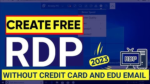 How to Create Free RDP ll rdp kaise banaen | windows rdp