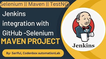 Jenkins integration with GitHub for Selenium Project : Jenkins tutorial 2
