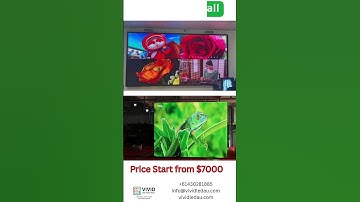 Transform Your Space with Stunning LED Video Walls 💡 | Vivid LED Video Wall   #LEDWall #HomeTheater