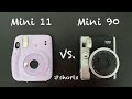 Fujifilm INSTAX Mini 11 vs. Mini 90 #shorts