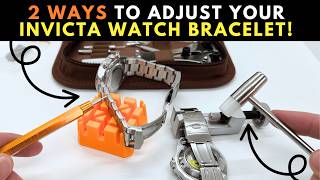 2 Ways to Resize Your Invicta Watch Metal Band that Works for Most Brands