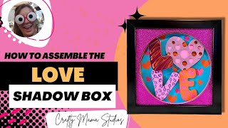 Valentine Svg Shadow Box, Love Patterned Heart 3D Layered Design