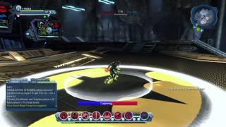 DCUO-1v1 playing against Invisible guy. Glitch or hack