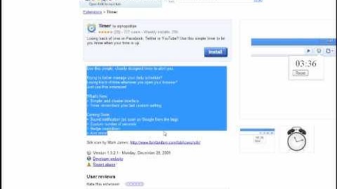 Timer-Google-Chrome-Extension
