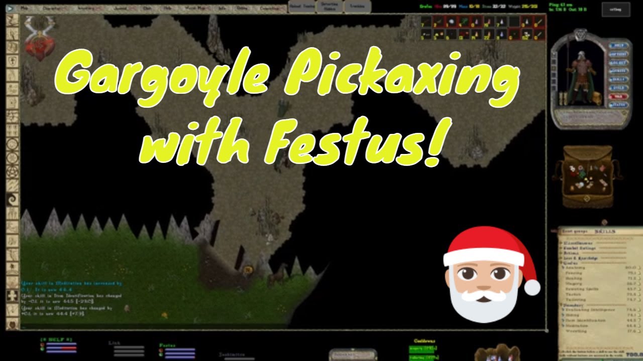 Ultima Online Game Master's Siege Perilous Trying out Gargoyle