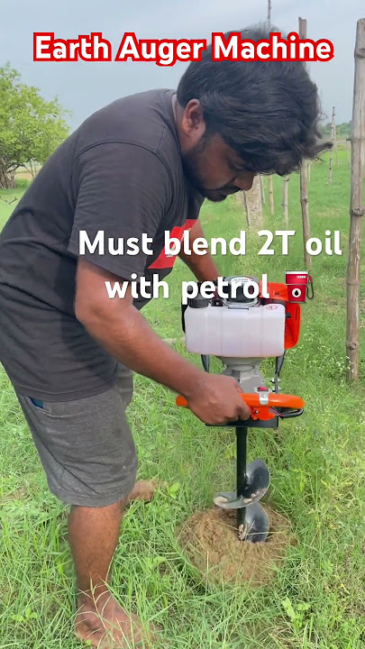 Earth Auger Machine
