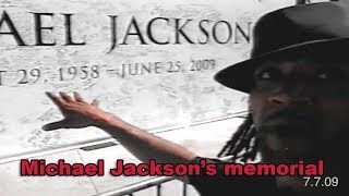 LA, 2009" #7 Michael Jackson's Memorial. 7 of 10