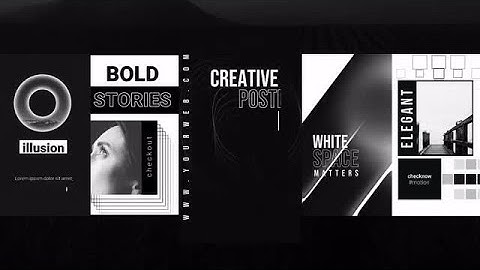 Instagram Monochrome Stories V1 DaVinci Resolve Templates