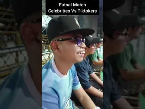 Futsal Match Celebrities Vs Tiktokers Edition - Nizam Jentik Jentik