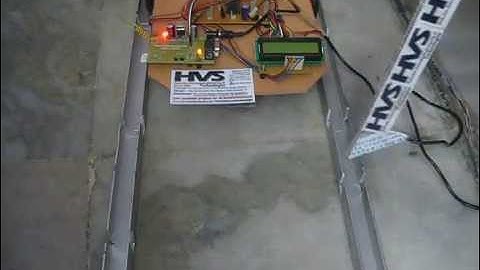 Railway track crack detection and SMS alerting System