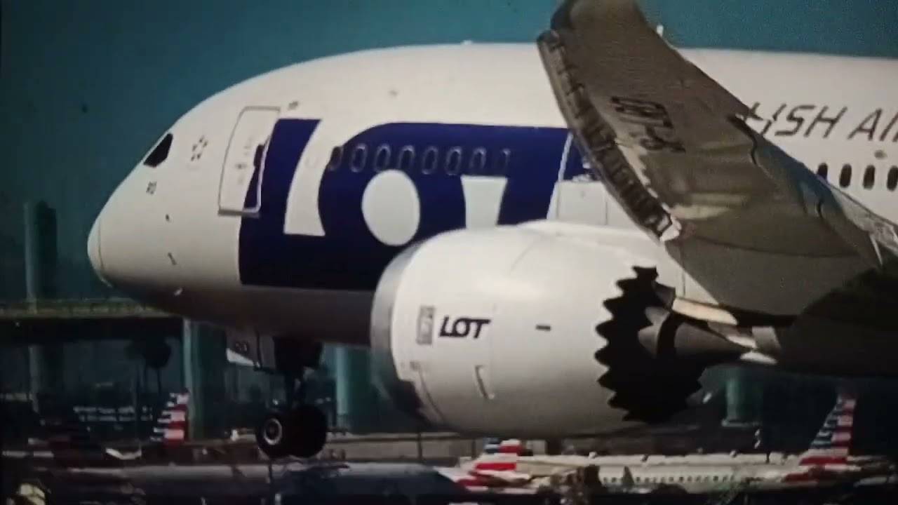 Hampir 6 menit! Plane spotting Los Angeles Internasional Airport