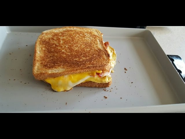 George Foreman Bacon Egg Cheese