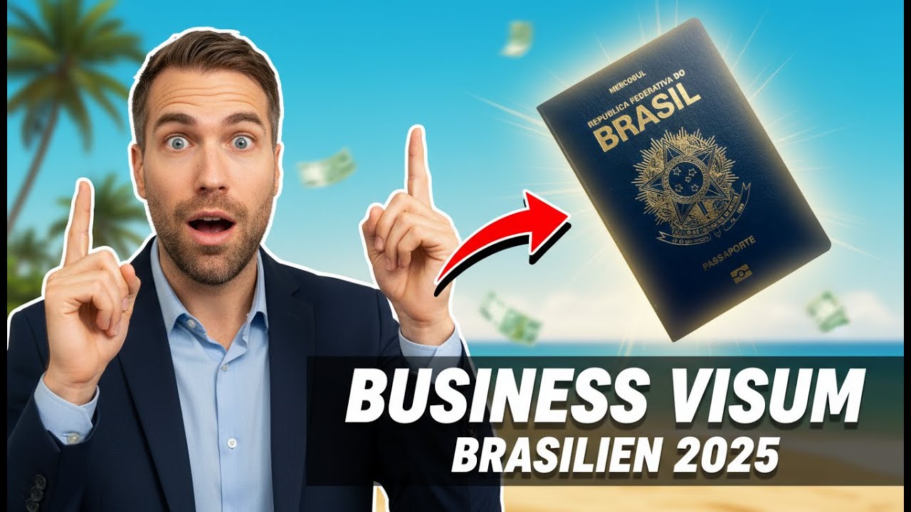 Unternehmervisum Brasilien 2025 – So startest du dein Business 🇧🇷