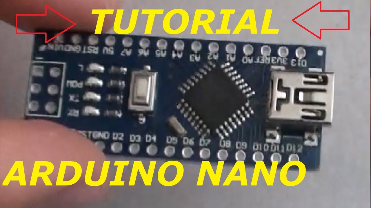 Tutorial arduino nano - YouTube