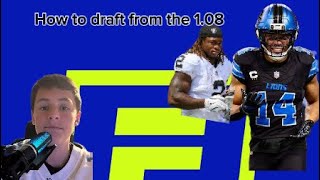 Fantasy football how to draft from the 1.08 (PPR)