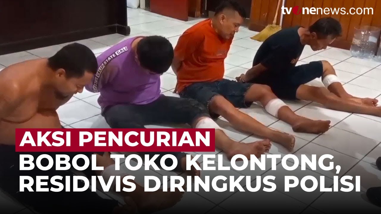 Melawan saat Diciduk, Komplotan Pembobol Toko Kelontong Dihadiahi Timah Panas | OneNews Update