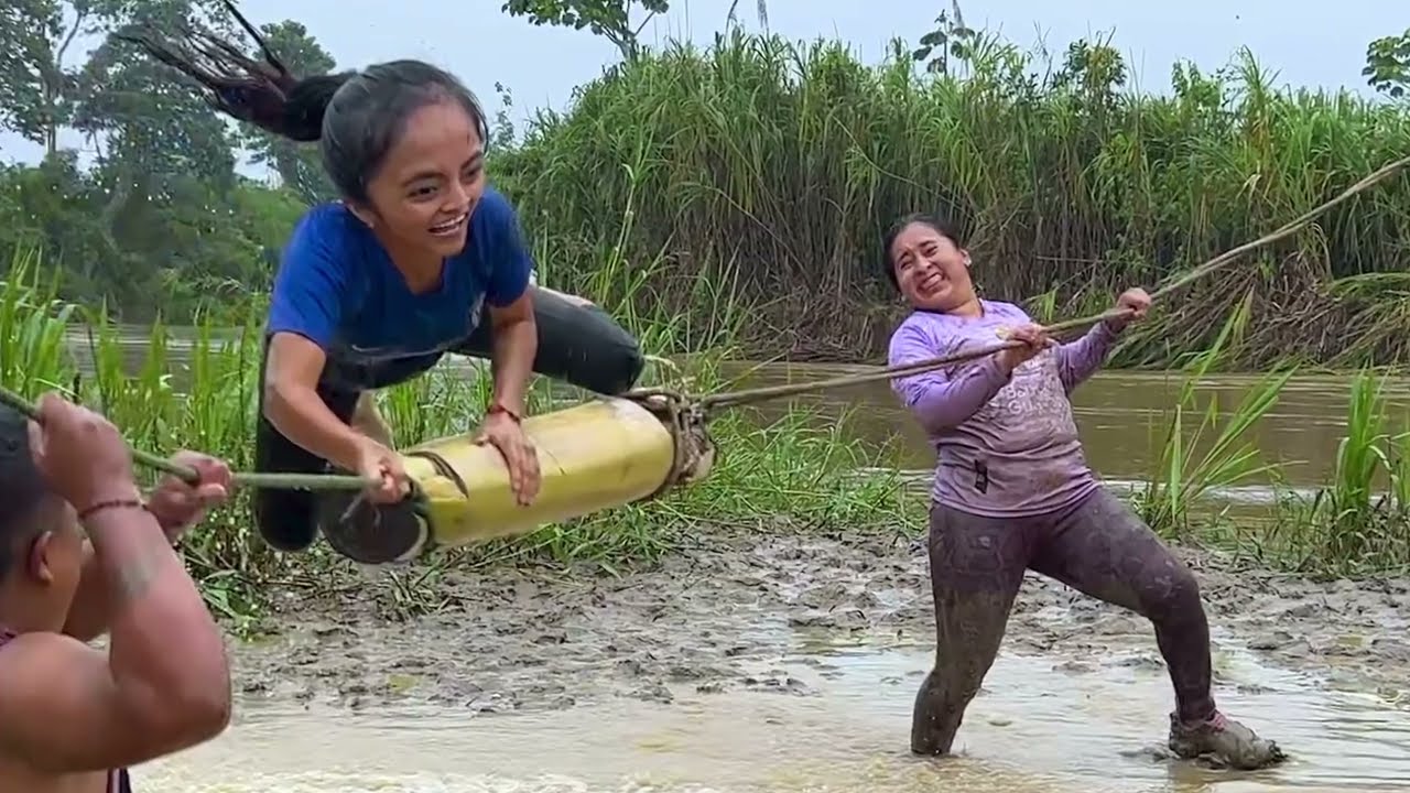 Jugando la soga loca  ( Entre panas )