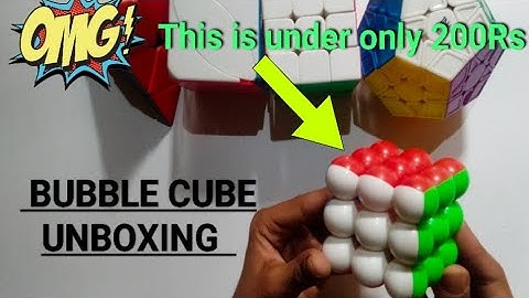 Unboxing My new Bubble Cube|YS Cubing|