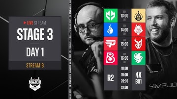 English Stream B | StarLadder Budapest Major 2025 - Stage 3 - Day 1