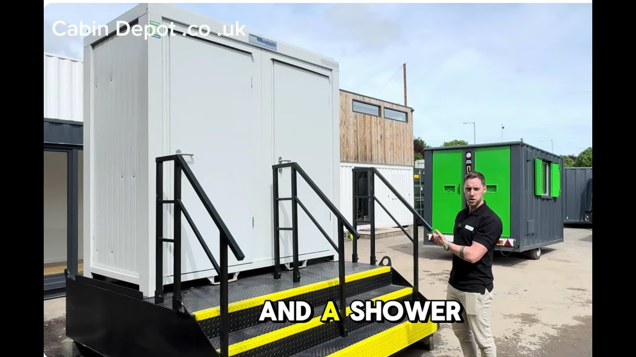 New Shower Toilet Block plus Waste Tank Bundle