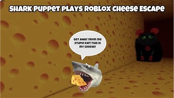 SB Movie: Shark Puppet plays Roblox Cheese Escape!