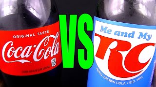 Coke or RC Cola - Cheap vs Expensive Taste Test - What is the Best Soda Pop? FoodFights Drink Review